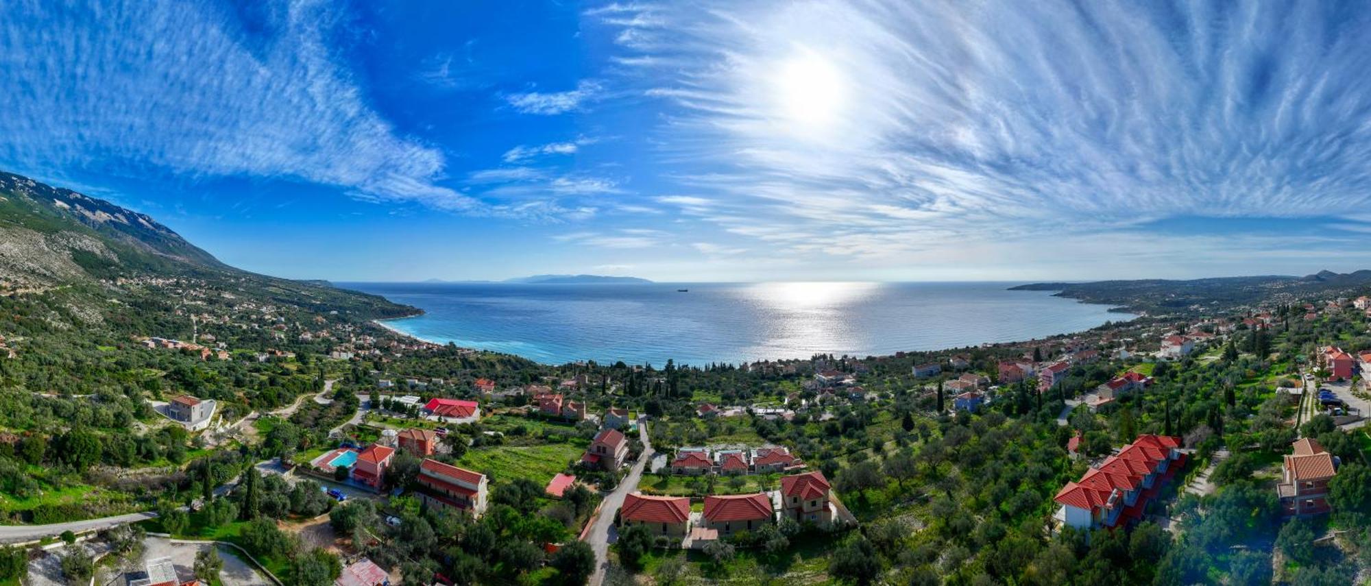 Eleftheria Apartments Vlachata ภายนอก รูปภาพ