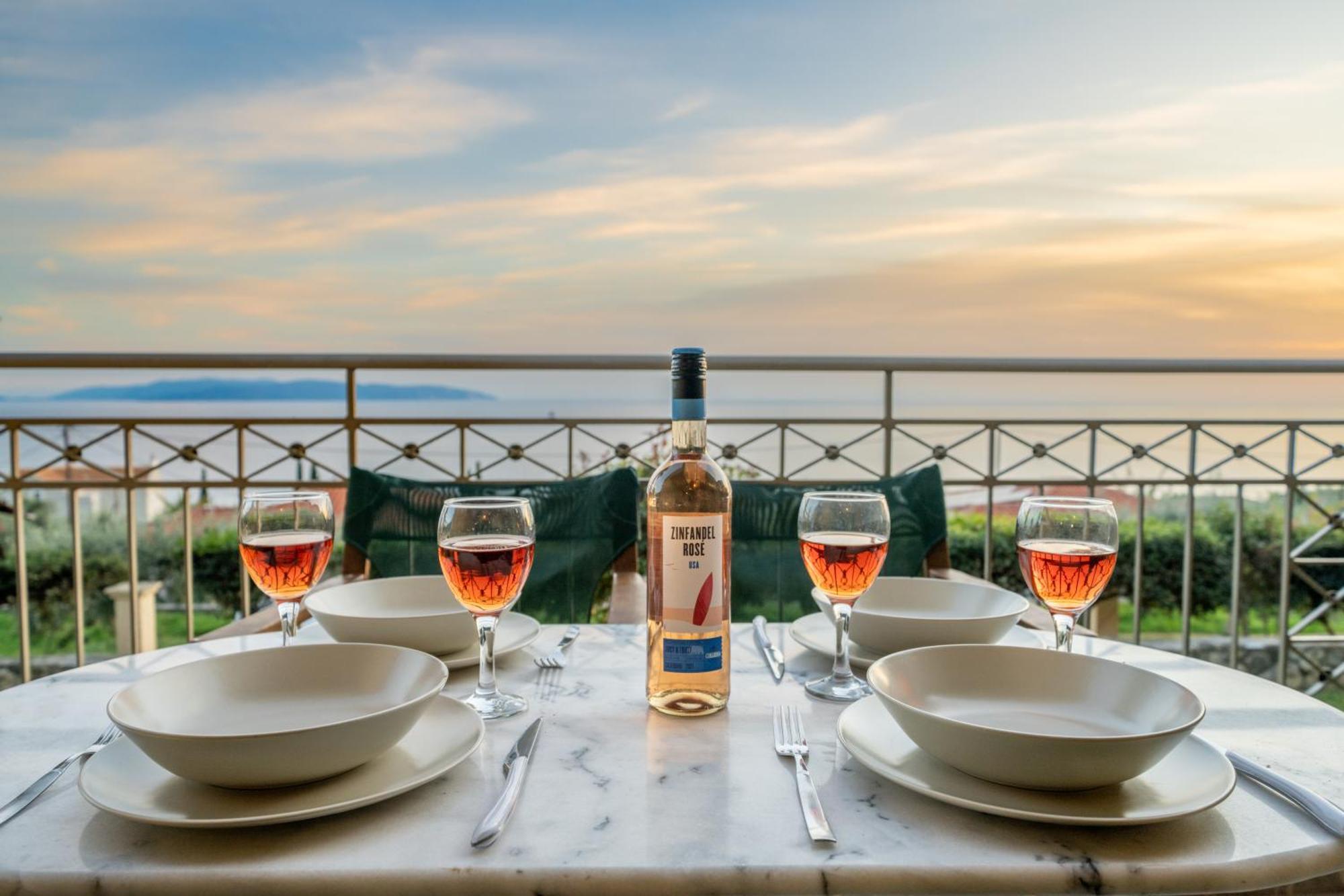 Eleftheria Apartments Vlachata ภายนอก รูปภาพ