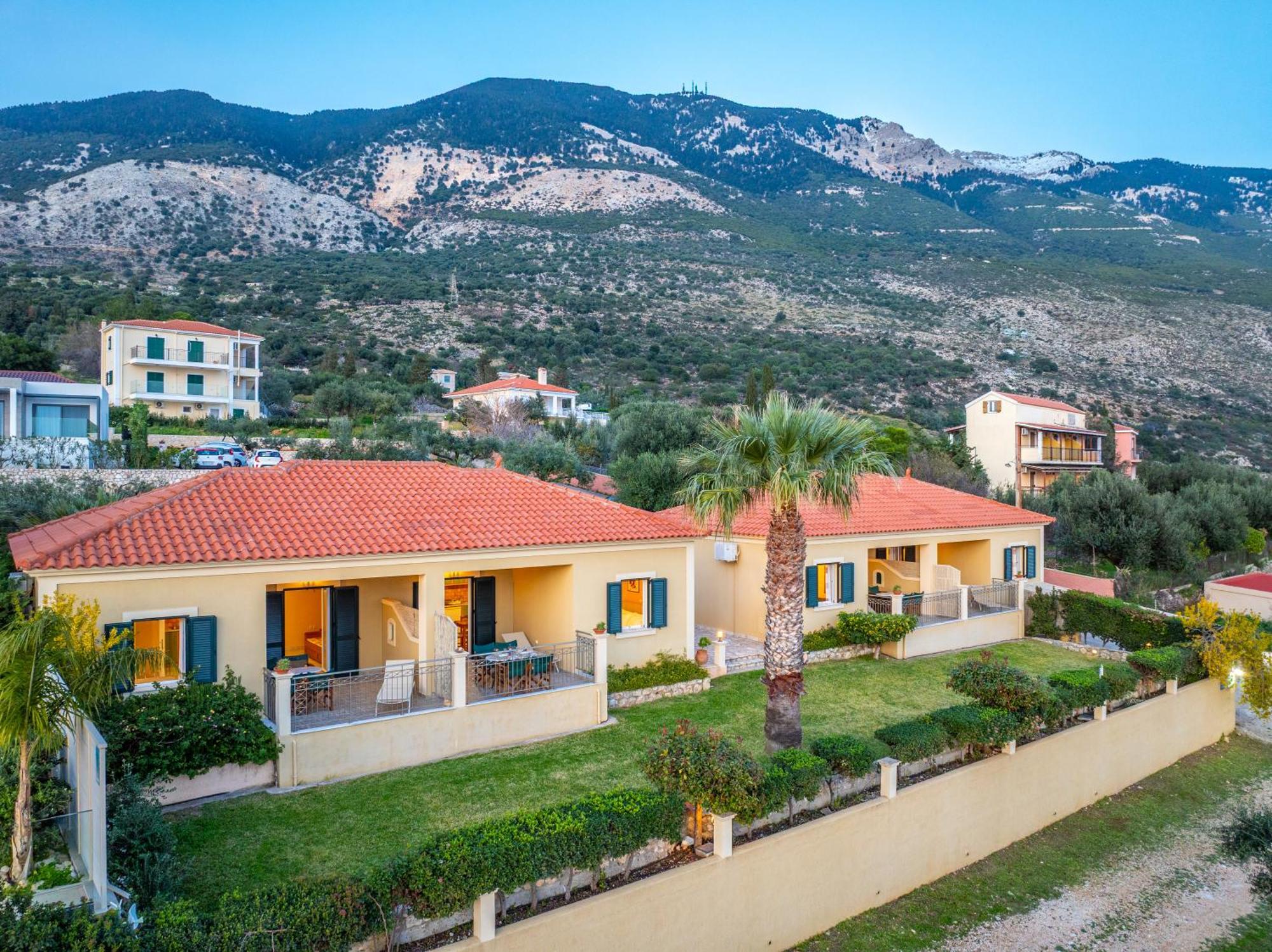 Eleftheria Apartments Vlachata ภายนอก รูปภาพ