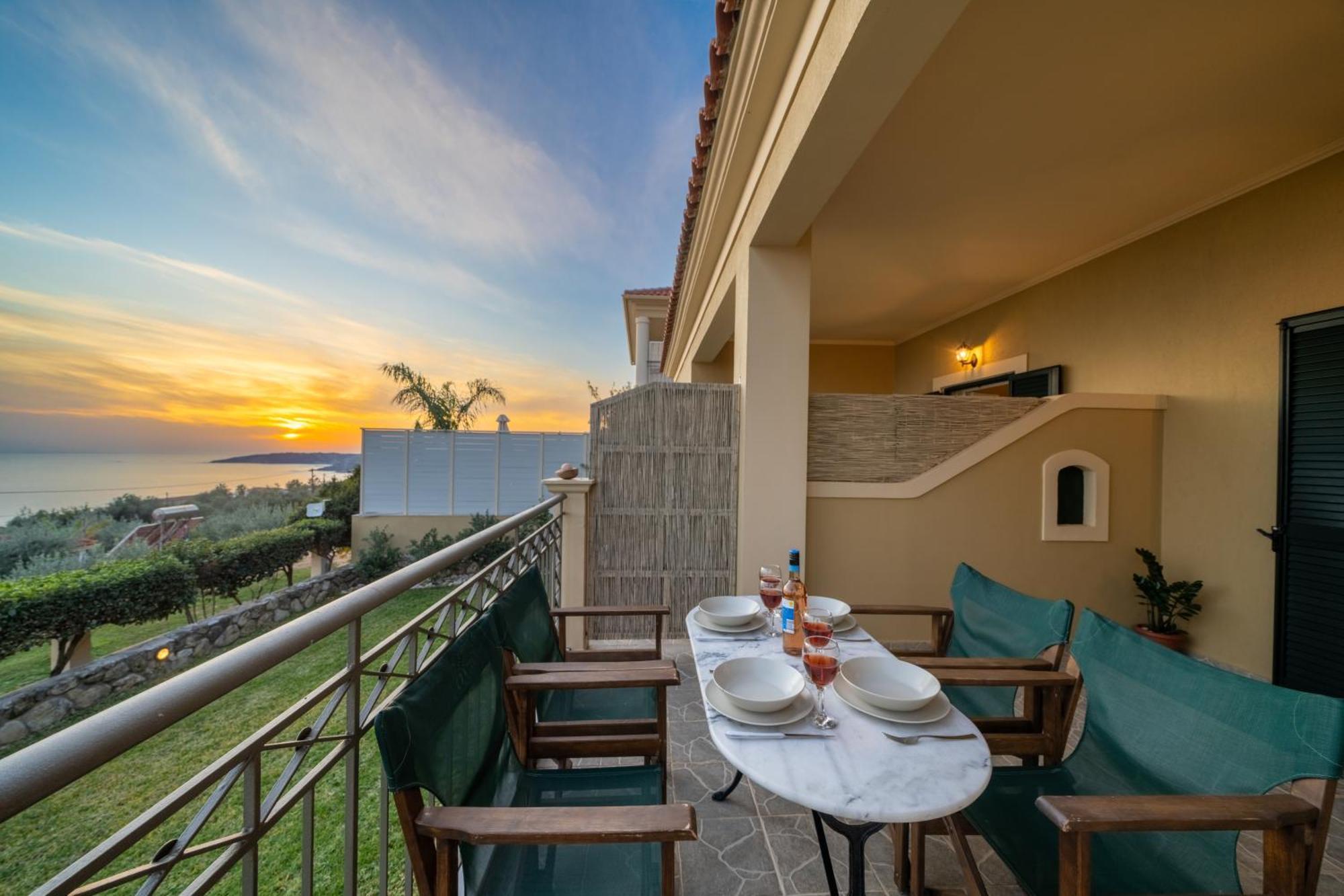 Eleftheria Apartments Vlachata ภายนอก รูปภาพ